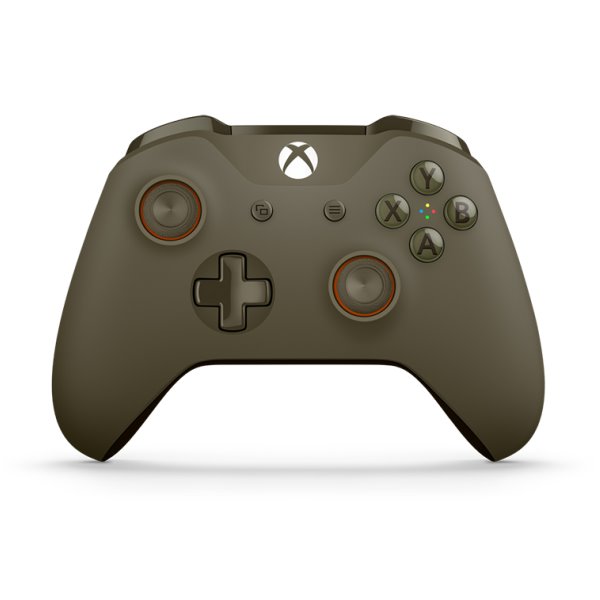 Microsoft Xbox One S Wireless Controller, green/orange-BAZAR (použité zboží, smluvní záruka 12 měsíců)