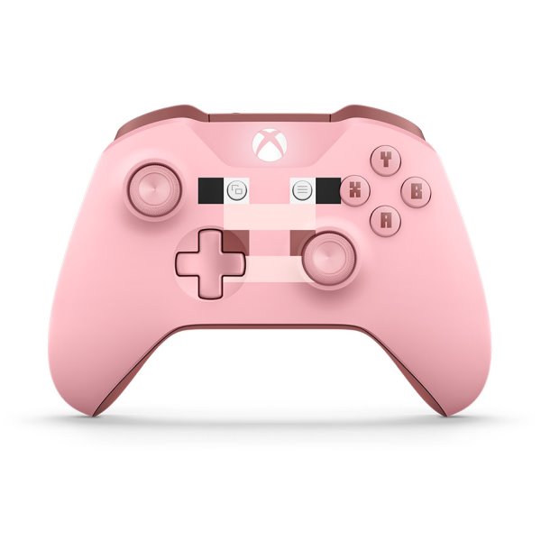 Microsoft Xbox One S Wireless Controller, Minecraft Pig-BAZAR (použité zboží)