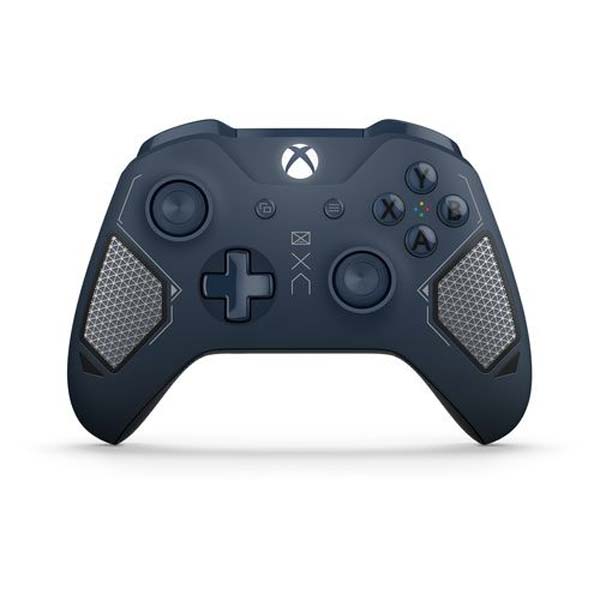 Microsoft Xbox One S Wireless Controller, patrol tech (Special Edition)-BAZAR (použité zboží)