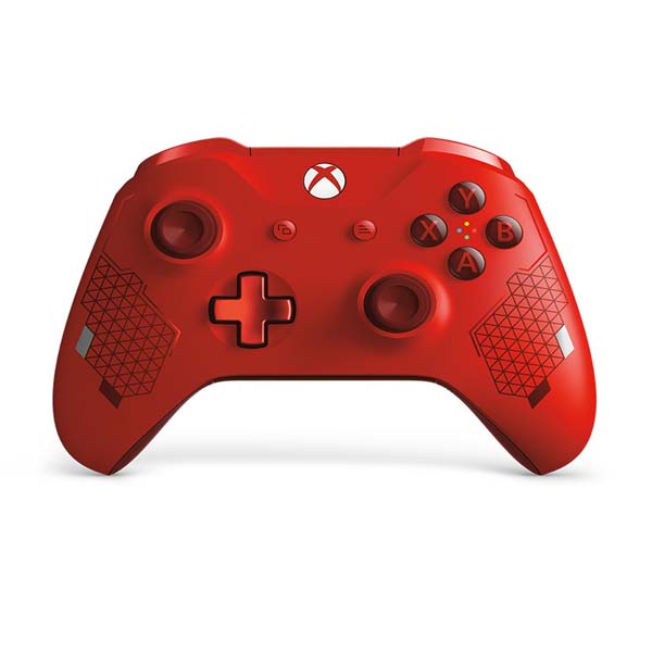 Microsoft Xbox One S Wireless Controller, sport red (Special Edition)-BAZAR (použité zboží)