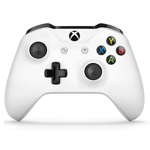 Microsoft Xbox One Wireless Controller, white - BAZÁR (použitý tovar , zmluvná záruka 12 mesiacov) 
