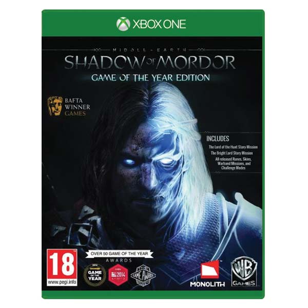 Middle-Earth: Shadow of Mordor (Game of the Year Edition)[XBOX ONE]-BAZAR (použité zboží)