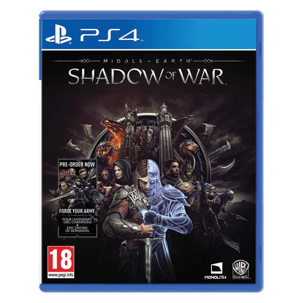 Middle-Earth: Shadow of War[PS4]-BAZAR (použité zboží)