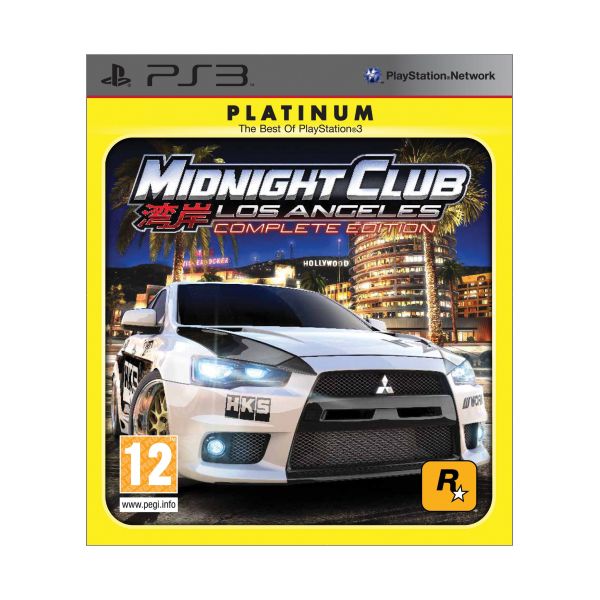 Midnight Club: Los Angeles (Complete Edition)-PS3-BAZAR (použité zboží)
