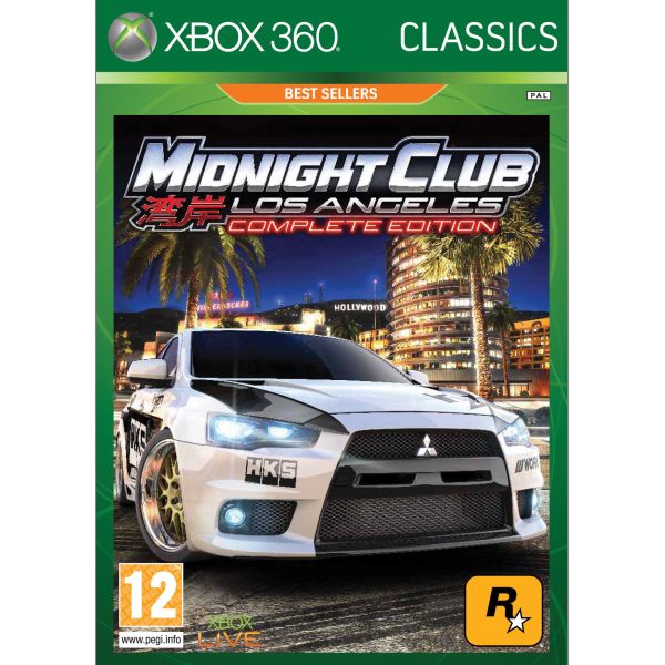 Midnight Club: Los Angeles (Complete Edition)[XBOX 360]-BAZAR (použité zboží)