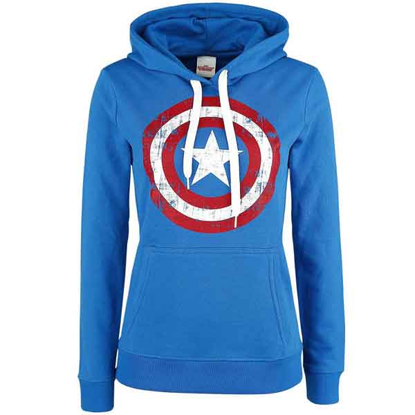 Mikina Captain America Shield Women M