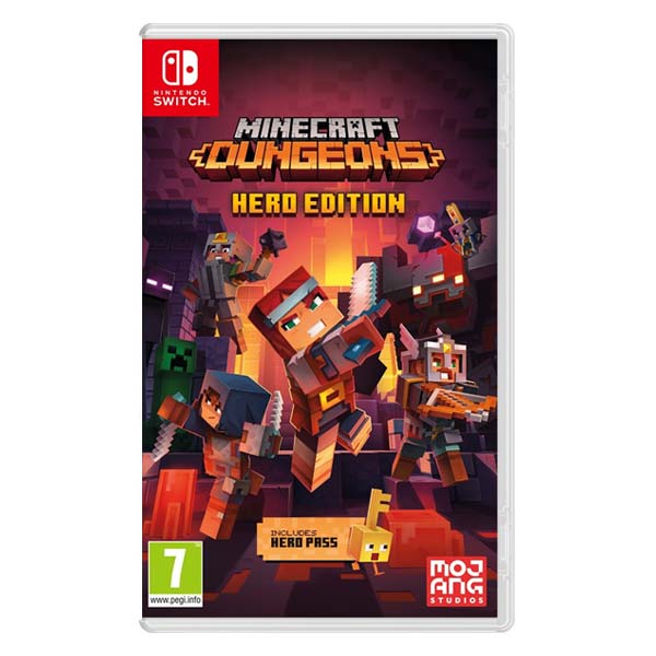 Minecraft Dungeons (Hero Edition)[NSW]-BAZAR (použité zboží)