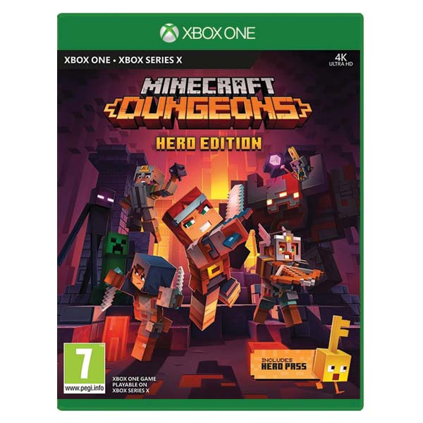 Minecraft Dungeons (Hero Edition)[XBOX ONE]-BAZAR (použité zboží)