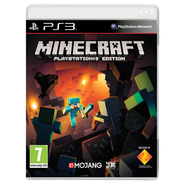 Minecraft (PlayStation 3 Edition)[PS3]-BAZAR (použité zboží)