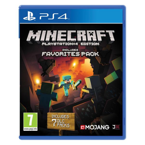 Minecraft (PlayStation 4 Edition Favorites Pack)[PS4]-BAZAR (použité zboží)