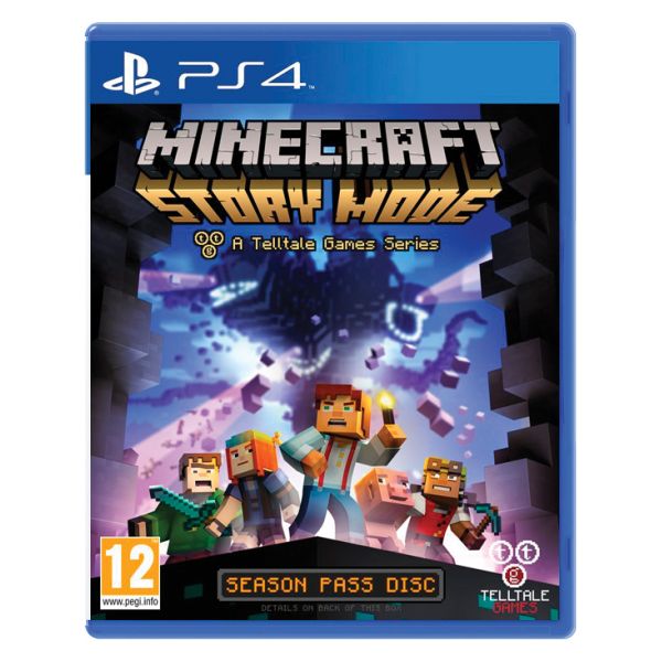 Minecraft: Story Mode[PS4]-BAZAR (použité zboží)