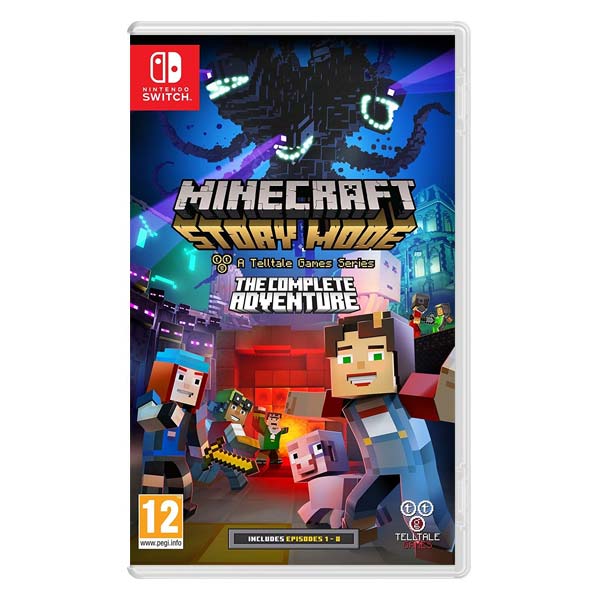 Minecraft: Story Mode (The Complete Adventure)[NSW]-BAZAR (použité zboží)