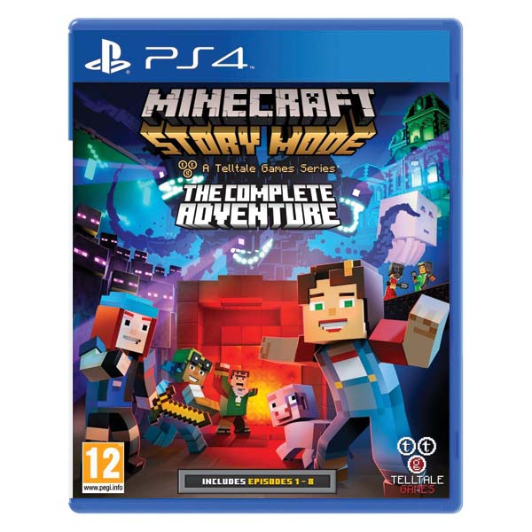 Minecraft: Story Mode (The Complete Adventure)[PS4]-BAZAR (použité zboží)