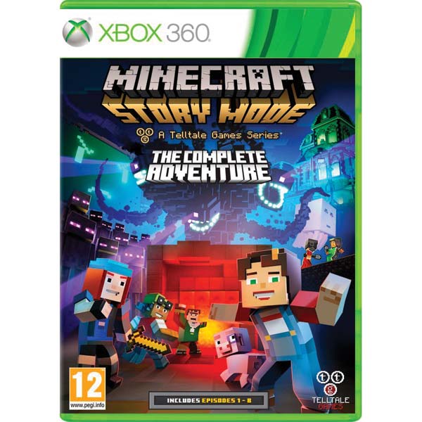 Minecraft: Story Mode (The Complete Adventure)[XBOX 360]-BAZAR (použité zboží)