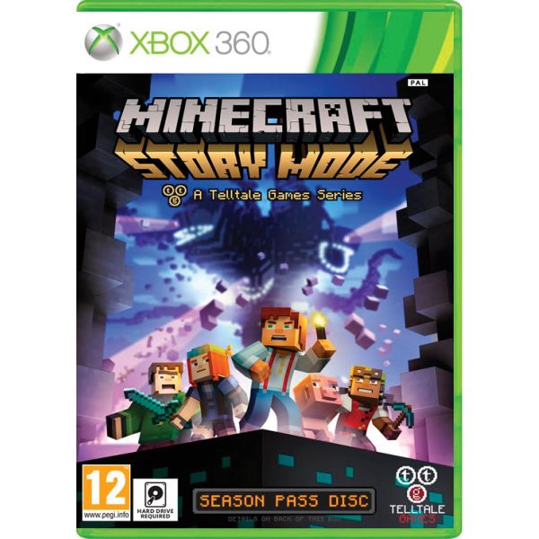 Minecraft: Story Mode[XBOX 360]-BAZAR (použité zboží)