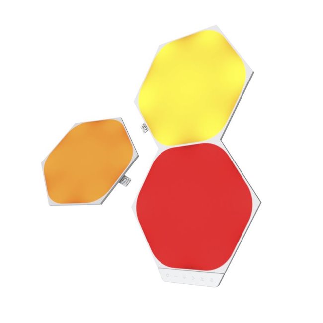 Modulární smart osvětlení Nanoleaf Shapes Hexagons rozšiřující balík, 3 panely