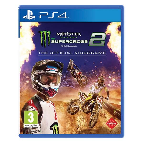 Monster Energy: Supercross 2 [PS4] - BAZAR (použité zboží)