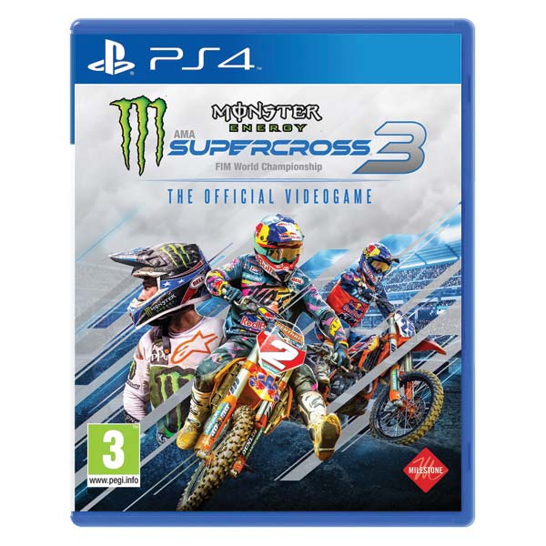 Monster Energy Supercross 3[PS4]-BAZAR (použité zboží)