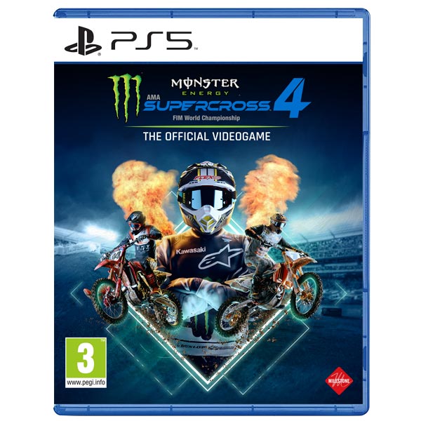 Monster Energy Supercross 4 [PS5] - BAZAR (použité zboží)