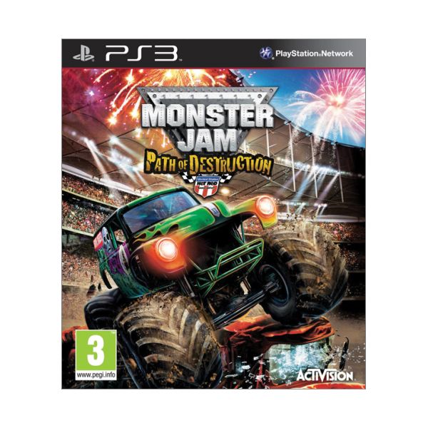 Monster Jam: Path of Destruction[PS3]-BAZAR (použité zboží)