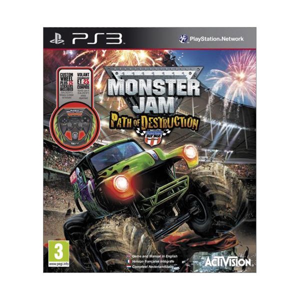 Monster Jam: Path of Destruction volant[PS3]-BAZAR (použité zboží)