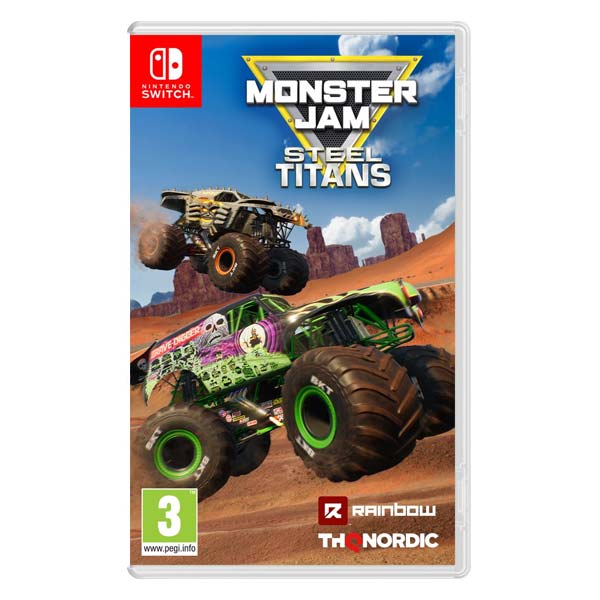 Monster Jam: Steel Titans [NSW] - BAZAR (použité zboží)