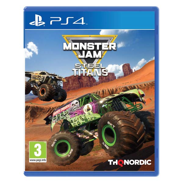 Monster Jam: Steel Titans [PS4] - BAZAR (použité zboží)