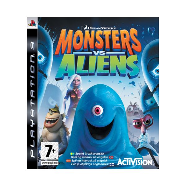 Monsters vs. 
 Aliens[PS3]-BAZAR (použité zboží)
