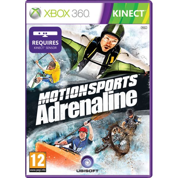 MotionSports Adrenaline[XBOX 360]-BAZAR (použité zboží)