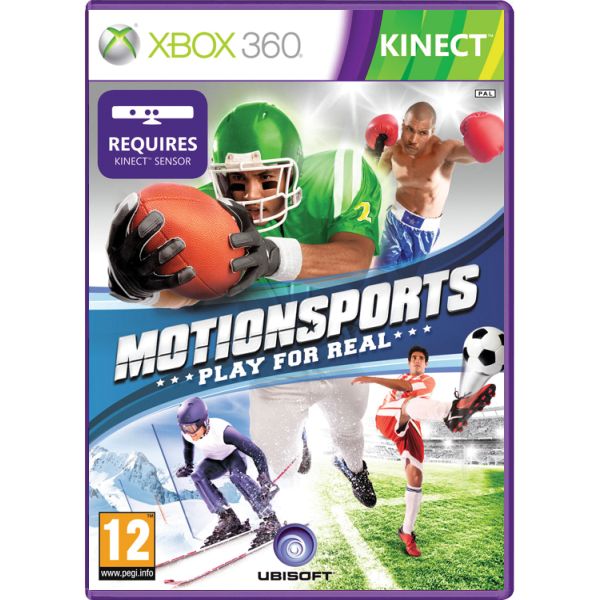 MotionSports: Play for Real[XBOX 360]-BAZAR (použité zboží)