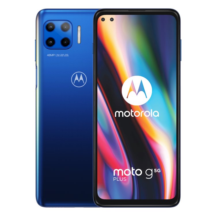 Motorola Moto G 5G Plus, 6/128GB, Dual SIM | Blue - rozbalené balení