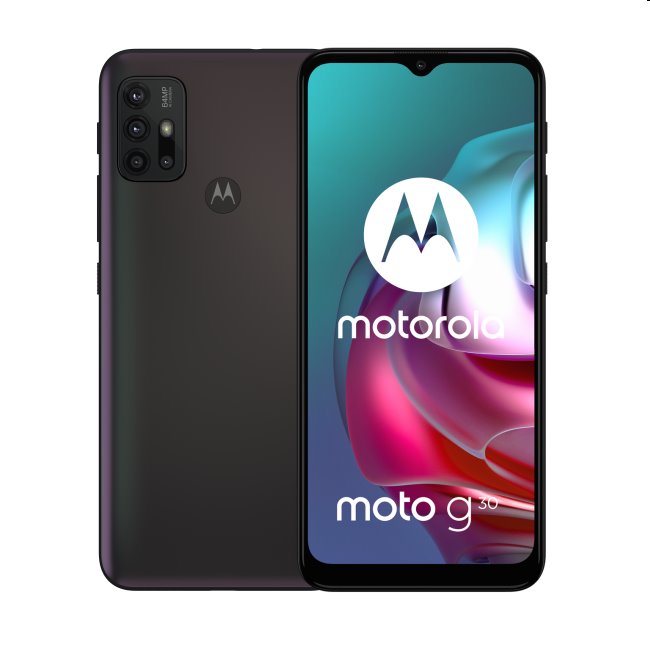 Motorola Moto G30, 4/128GB, Black | nové zboží, neotevřené balení