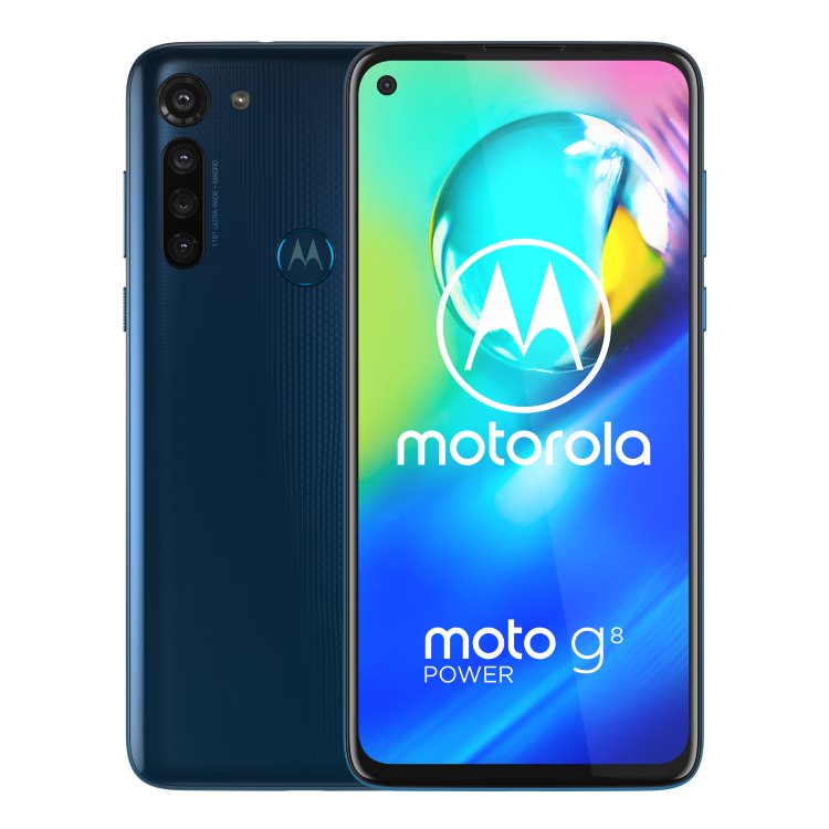 Motorola Moto G8 Power, Dual SIM | Capri Blue, Třída A +-použité, záruka 12 měsíců
