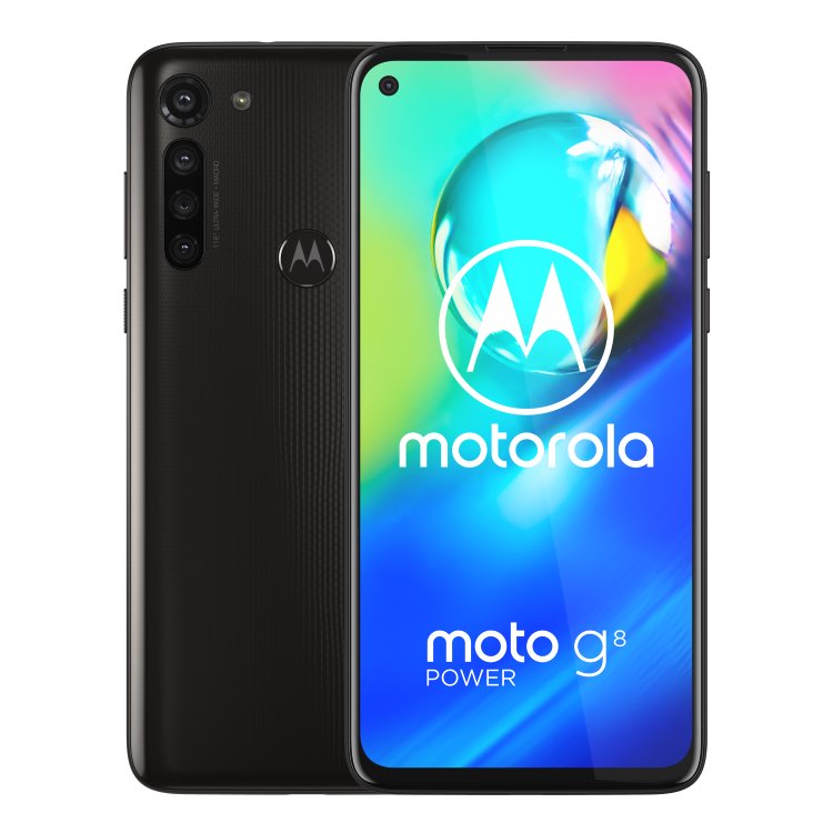 Motorola Moto G8 Power, Dual SIM, Smoke Black-CS distribuce