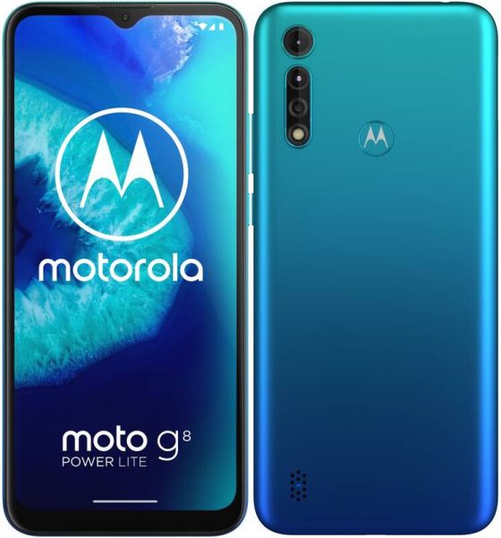 Motorola Moto G8 Power Lite, Dual SIM | Arctic Blue-nové zboží, neotevřené balení