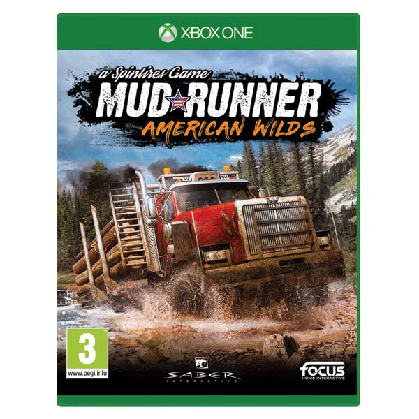 MudRunner: a Spintires Game (American Wilds Edition)[XBOX ONE]-BAZAR (použité zboží)