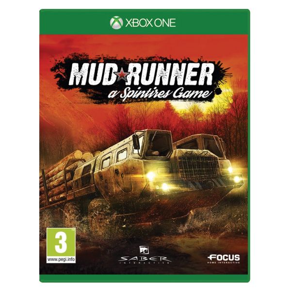 MudRunner: a Spintires Game[XBOX ONE]-BAZAR (použité zboží)