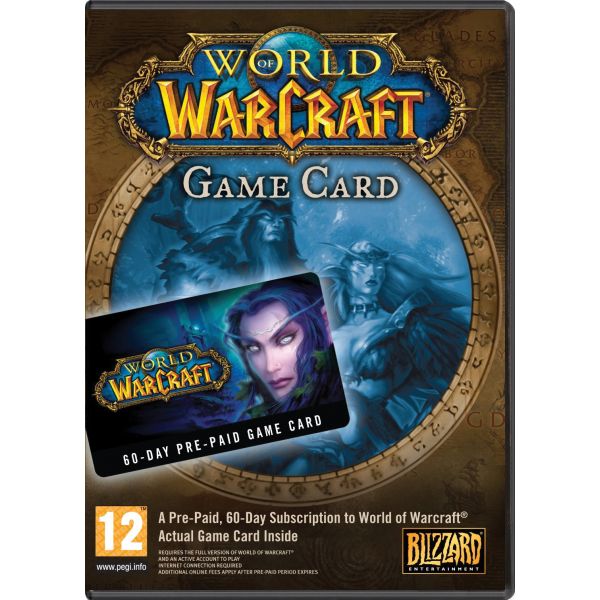 World of Warcraft Předplacená karta na 60 dní PC