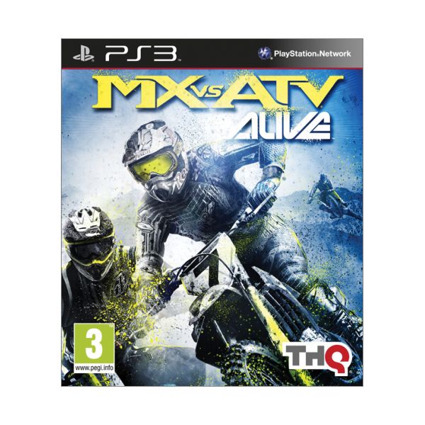 MX vs ATV: Alive PS3-BAZAR (použité zboží)