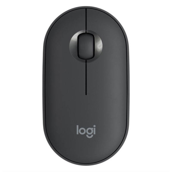 Myš Logitech M350 Pebble Wireless Mouse, šedá