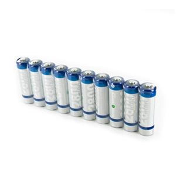 Nabíjecí tužková baterie AA, White Energy 2800mAh Ni-MH, 10 kusů