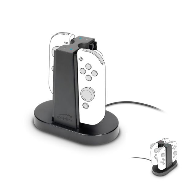 Nabíječka Speedlink Quad Charger pro Nintendo Switch Joy-Con