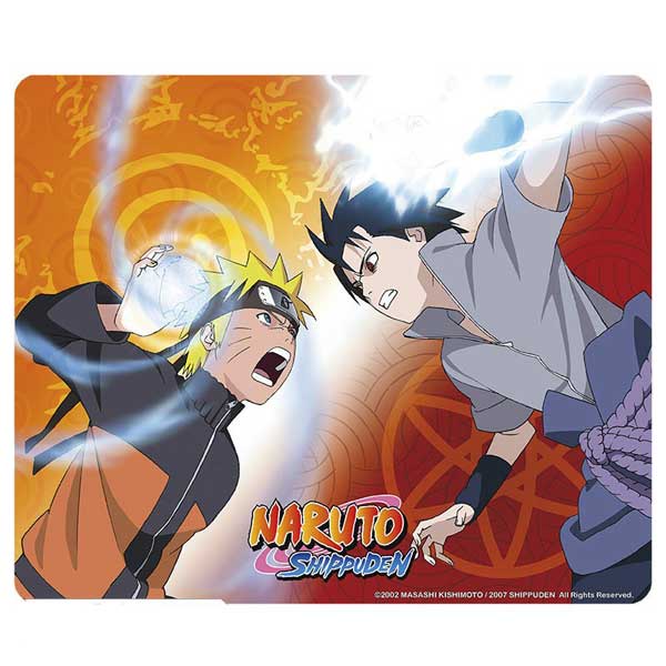 Naruto Shippuden Mousepad-Naruto vs Sasuke