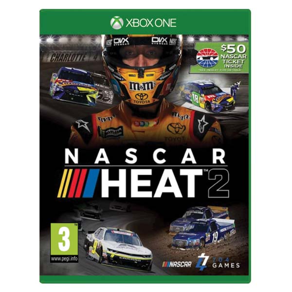 NASCAR: Heat 2 [XBOX ONE] - BAZAR (použité zboží)
