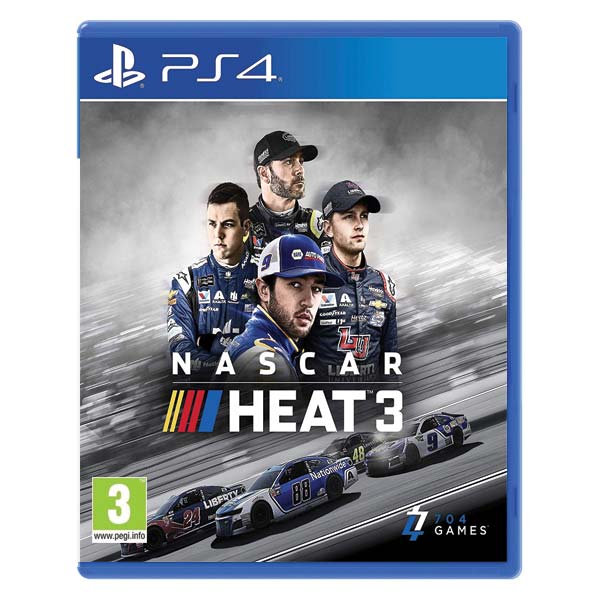 NASCAR: Heat 3 [PS4] - BAZAR (použité zboží)