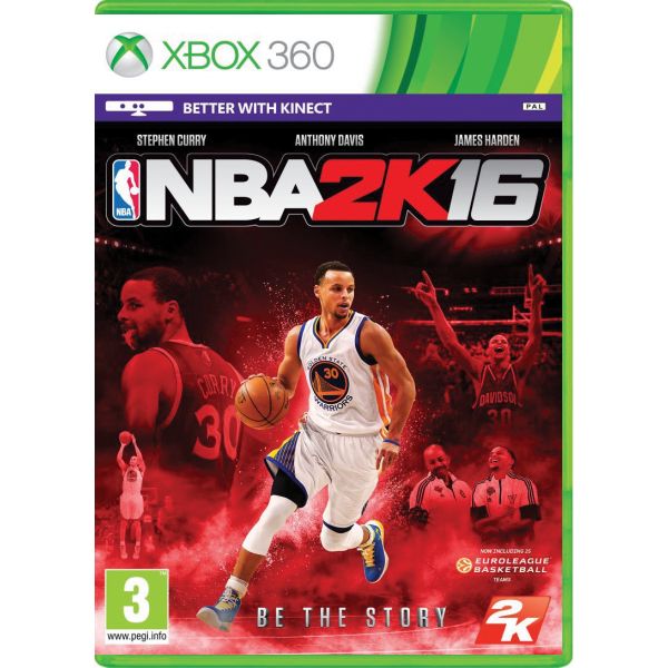 NBA 2K16[XBOX 360]-BAZAR (použité zboží)