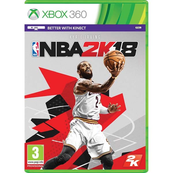 NBA 2K18[XBOX 360]-BAZAR (použité zboží)