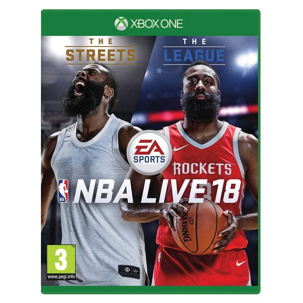 NBA Live 18[XBOX ONE]-BAZAR (použité zboží)
