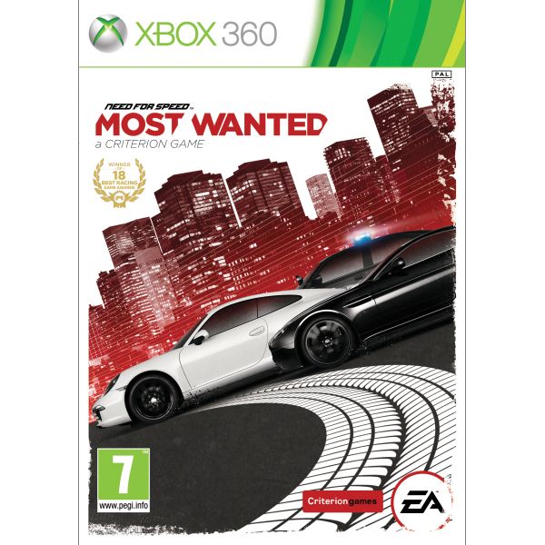 Need for Speed: Most Wanted-XBOX 360-BAZAR (použité zboží)
