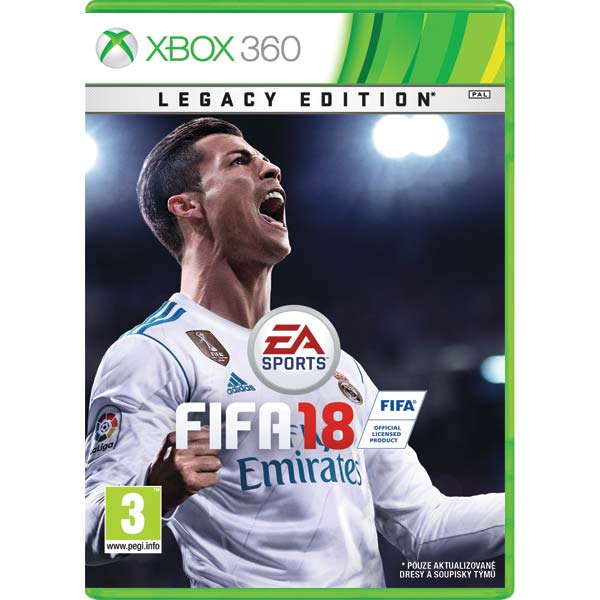 FIFA 18 (Legacy Edition)[XBOX 360]-BAZAR (použité zboží)